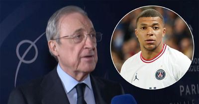 Florentino Perez takes swipe at Kylian Mbappe after Real Madrid's Champions League triumph