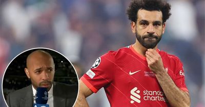 Thierry Henry sends brutal message to Mohamed Salah after Liverpool's final heartbreak