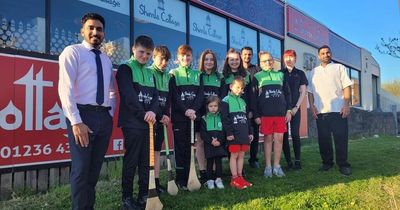 Coatbridge restaurant's Ceann Creige Hurling and Camogie Club sponsorship labelled 'life-saver'