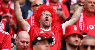 Watch as Nottingham Forest fans bring the noise by belting out Mull of Kintyre at Wembley
