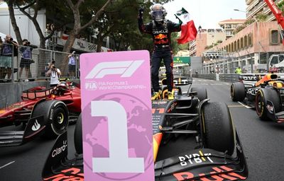 Sergio Perez wins rain-disrupted Monaco Grand Prix