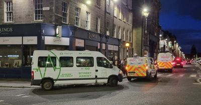 Edinburgh street volunteers jump to aid of woman found alone in club