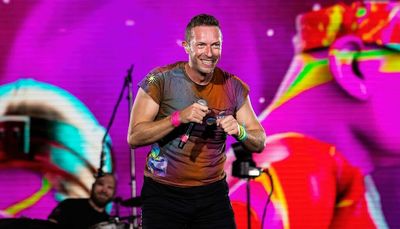 At Coldplay’s space-themed show, the pressing matters of Earth prevail