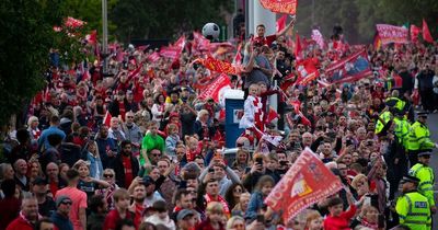 Plea after 'large amount' of kids 'burned' at LFC trophy parade