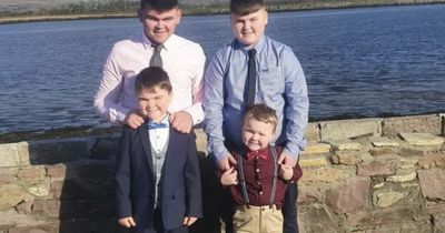 Four orphaned sons raise enough cash to buy home after both parents die of cancer