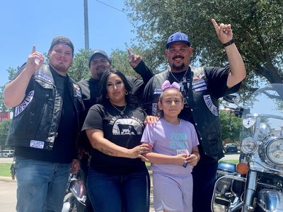 Uvalde shooting survivors seek comfort anywhere, including in the arms of bikers