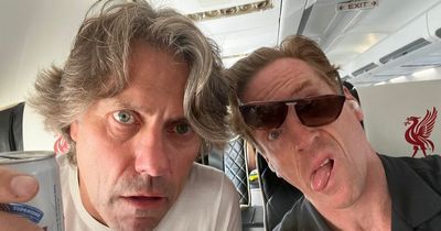 John Bishop and Damian Lewis stuck on tarmac in France for six hours