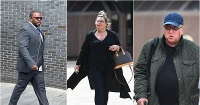 Faces of 18 people who walked free from court this month