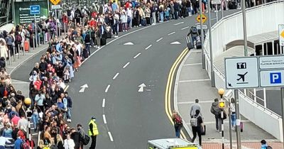 Chaotic day at Dublin Airport as passengers miss flights, queue for hours and tempers flare