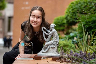Teenager named first ever Scottish Young Musician Solo Performer of the Year