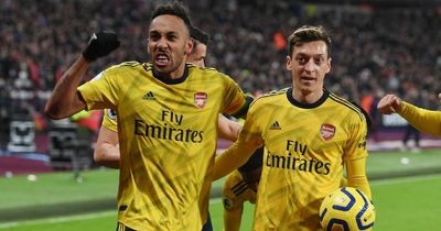 Pierre-Emerick Aubameyang and Mesut Ozil reunite at Monaco Grand Prix after Arsenal exits