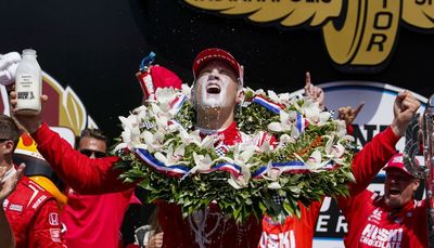 Swedish driver Marcus Ericsson gives Ganassi another Indy 500 win