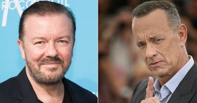 Inside Ricky Gervais' spat with 'privileged' Tom Hanks after his 'high horse' comments