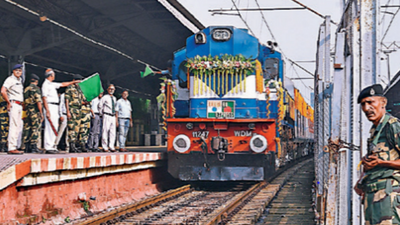 Train operations to Bangladesh resume after two-year Covid break