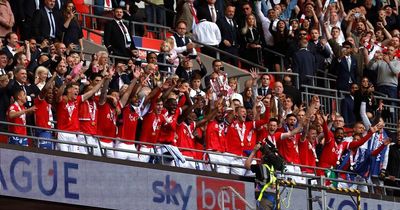 Nottingham Forest celebrate promotion to Premier League as Cooper, Worrall and Spence react