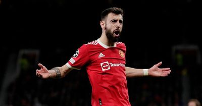 Manchester United's Bruno Fernandes claims unlikely Champions League record