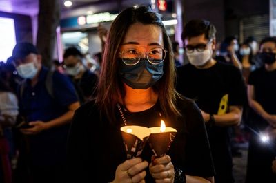 Tiananmen masses axed as crackdown memorials erased in Hong Kong