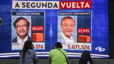 A Leftist and a right-wing populist will face off in Colombia's presidential runoff