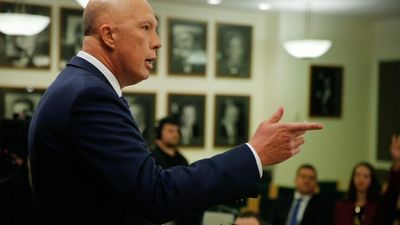 Key moments from Peter Dutton's first press conference as Liberal leader