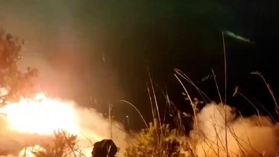 Defenders Extend Fiery Greeting To Russians With Rocket Flurry