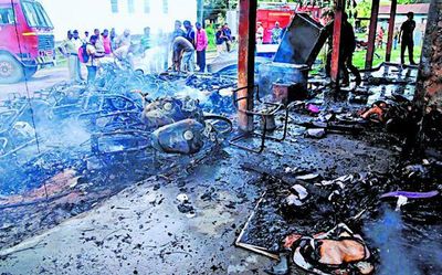 Accused in Assam police station arson dies in ‘accident’