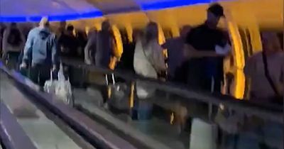 Huge TUI bag drop queues at Manchester Airport emerge in video