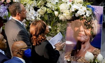 ‘Enough is enough’: Harris addresses funeral of Ruth Whitfield after Buffalo shooting