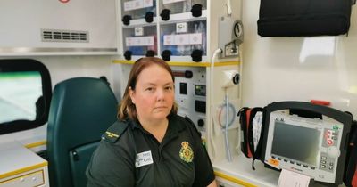 The paramedics who have been kicked, verbally abused, punched and shoved