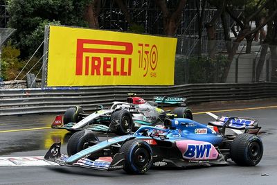 Ocon frustrated by penalty for "racing incident" with Hamilton