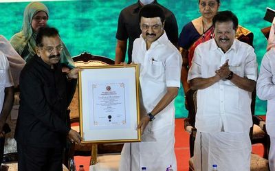 Stalin lauds JBAS College for providing quality education for women