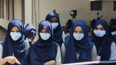 Karnataka: Hijab row escalates with students approaching DC after being denied entry into college campus