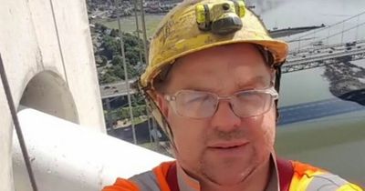 Edinburgh construction worker shares unreal images from top of Queensferry Crossing