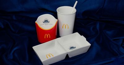 McDonald's has royal makeover for Queen's Jubilee - with new dining set and slogan change