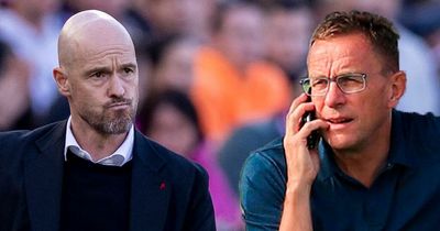 Ralf Rangnick 'holds two-hour phone call' with Erik ten Hag after Man Utd exit