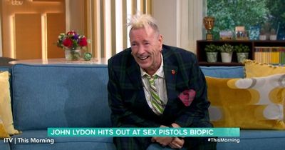 Sex Pistols Johnny Rotten swears during live This Morning interview