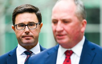 The moment Barnaby Joyce started losing his grip on leadership