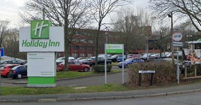 Hotel guest 'barricades self in room and sets fire to bed'