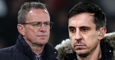 Ralf Rangnick's Man Utd 'mission' not a lost cause after Gary Neville's theory