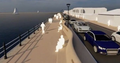 Key work underway as controversial flood wall coming to Wirral town
