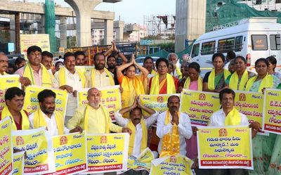 TDP resents inordinate delay in commissioning ‘Srinivasa Setu’ project