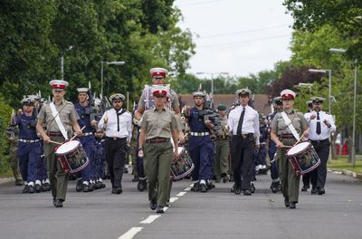 Sailors and marines ‘proud’ to play part in Platinum Jubilee pageant