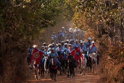 AP PHOTOS: Brazil procession celebrates the Holy Spirit