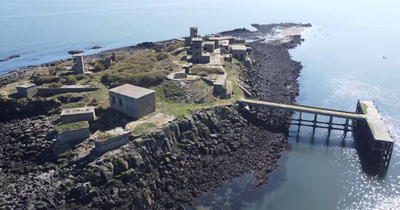 Drone footage explores Edinburgh’s abandoned coastal defences from the Second World War