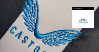 Newcastle United home kit release teased by Castore in cryptic Instagram post