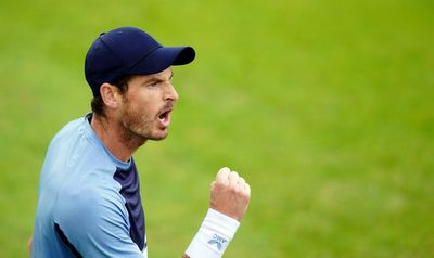 Andy Murray races to victory in first match of his grass-court season
