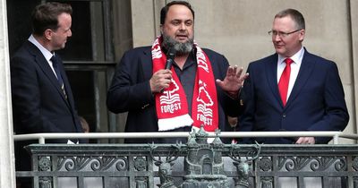 Evangelos Marinakis makes transfer promise to Steve Cooper after Nottingham Forest promotion
