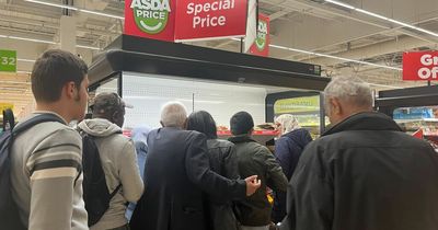 We visited an Edinburgh Asda at 'reduced time' and it was total carnage