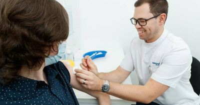 Shots up: Roll up, roll up for a free jab to combat the flu