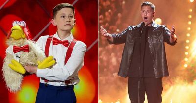 BGT's first live semi-final sees Maxwell Thorpe and Jamie Leahey go through