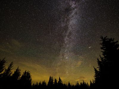 There's a chance of a meteor shower Monday night